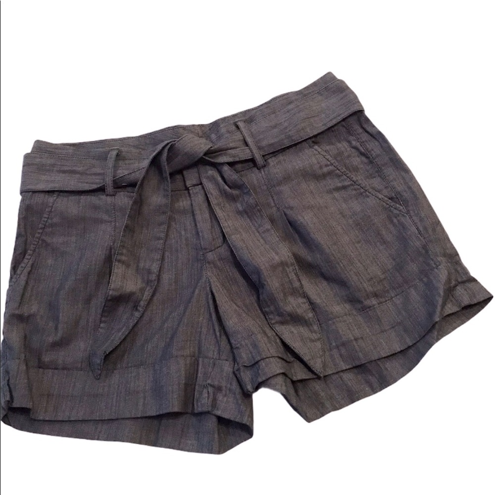 Paper Bag Shorts by Banana Republic Tie Belted 4
